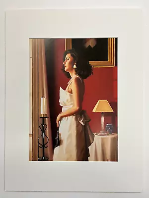 Buy Jack Vettriano MOUNTED Print -  One Moment In Time  16  X 12  *Rare* • 17.50£
