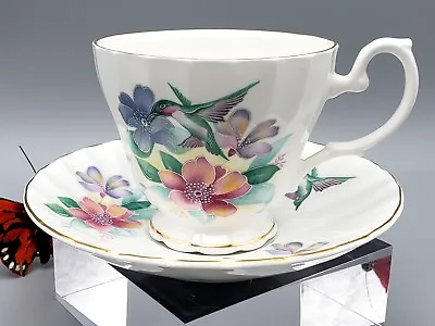 Buy Crown Dorset Tea Cup & Saucer Set Staffordshire Fine Bone China England • 23.67£
