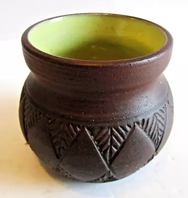 Buy 1-studio Art Pottery Vase By Six Nations Mohawk Pottery-karen Williams Artist • 115.08£