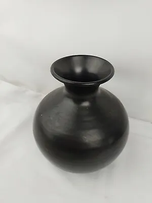 Buy Vintage  Prinknash Pottery Vase Grey Gunmetal Pewter Lustre 15cm High V.g.c • 16£