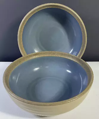 Buy Noritake Stoneware Madera Spruce Cereal Bowls 8475 Set Of 2 Vintage • 33.61£