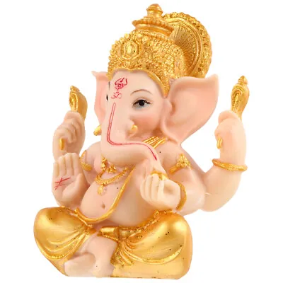 Buy  Resin Palm Buddha Ornament Office Elephant God Hindu Statue • 9.84£