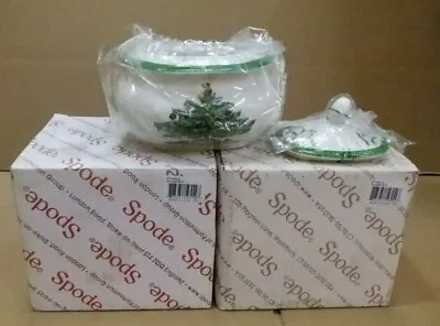 Buy Spode Christmas Tree Sugar Box ( Packaging Damaged)  • 22£