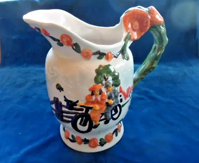 Buy 1930's Crown Devon Daisy Bell 'Bicycle Made For Two'  Jug • 28£