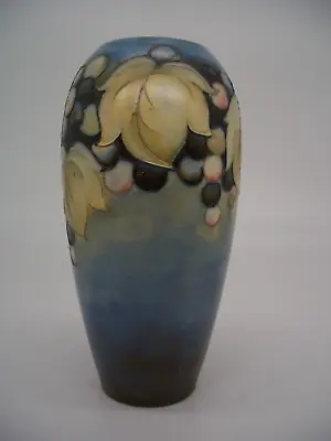 Buy Salt Glazed Moorcroft Leaf & Berry Vase By William Moorcroft • 365£