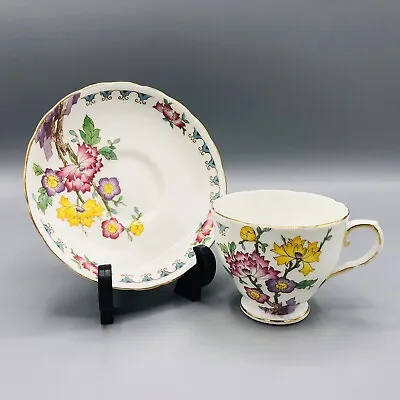 Buy Vintage Tuscan Fine English Bone China Small Tea Cup & Saucer Yuan C8710 • 15.63£