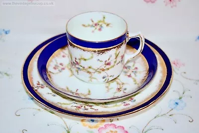 Buy Extremely Rare Antique Tea Set Coalport Style Adderley & Co Bone China Trio Cup • 15£