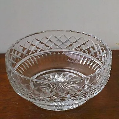 Buy Vintage Royal Brierley Hand Cut (24% Lead Crystal) Fruit Bowl. • 19.99£