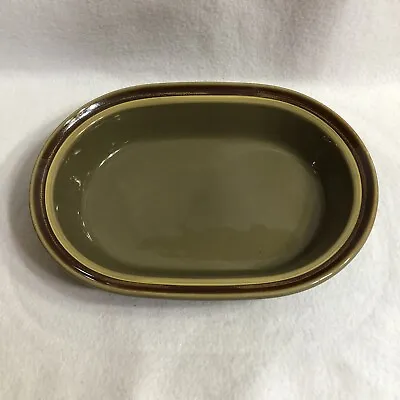 Buy Noritake Primastone Sea Mist 9 5/8” Oval Vegetable Bowl Vintage Green Brown 8310 • 24£