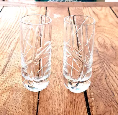 Buy 2 Royal Doulton Crystal Glass Shot Glasses • 9.99£
