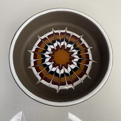 Buy Vintage Hornsea Pottery Muramic Lancaster Vitramic Pin Trinket Dish Brown Spun • 14.99£