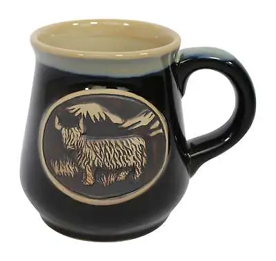 Buy Stoneware Piping Hot Mug Featuring A Highland Cow Coo • 12.95£
