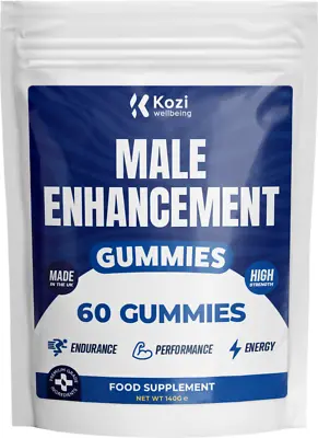 Buy Male Enhancement Gummies - Testo Gummies - Pk60 • 14.99£