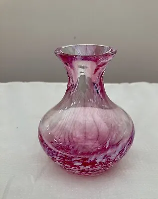 Buy Caithness Pink Swirl   Bud Vase 10cm • 7£