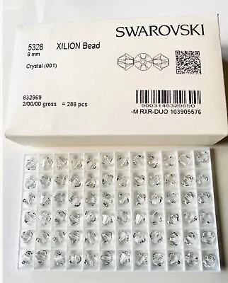 Buy 8pcs Swarovski ® Crystal 8mm Bicone Beads Ref: 5328 • 3.99£