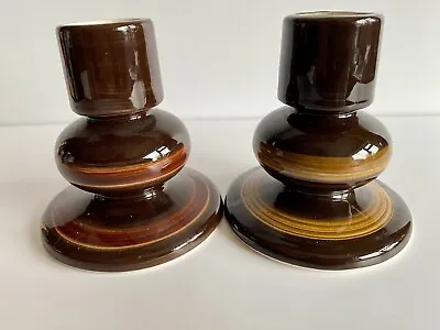 Buy Jersey Pottery Pair Of  Hand Made Candle Holders • 12.99£