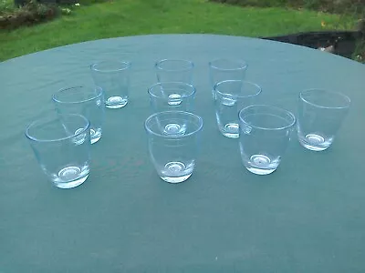 Buy Glass Pots/Glasses X 10, Each Approx 2.5  (65mm) High. For Candle Making Etc. • 4.50£