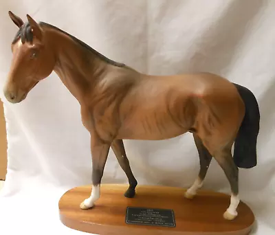 Buy ROYAL DOULTON Beswick 2674 BAY MATT THOUROUGHBRED Connoisseur Horse 11  H X 11.5 • 451.50£
