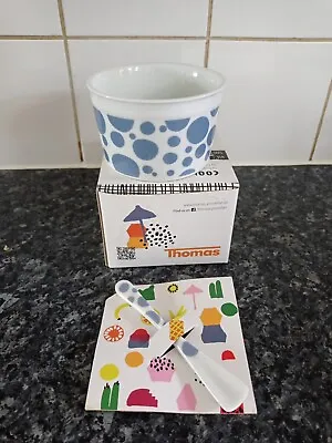 Buy Thomas Rosenthal Sunny Day Cool Ice Nordic Blue Ice Cream Set Cup & Spoon New  • 11.99£