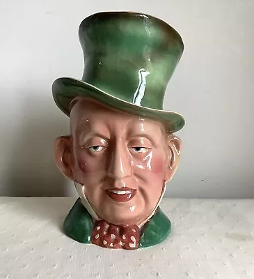 Buy Vintage BESWICK 310 MICAWBER Hand Painted Ceramic Character Toby Jug 23cm • 8£