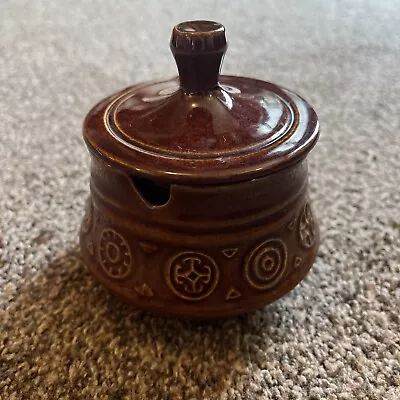 Buy Ulster Ceramic Pottery Sugar Bowl In Brown - Ireland  • 6.99£