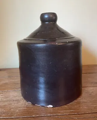 Buy Vintage BANGOR MAINE Stamped Whiskey Jug Liquor Brown Stoneware • 71.49£