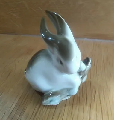 Buy Zsolnay Pecs Hungary Porcelain Rabbit With Fish Excellent Condition  • 10£