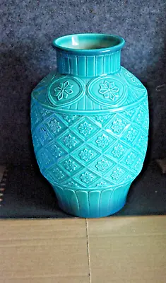Buy Vintage Beswick Turquoise Cathay Small Vase • 16£