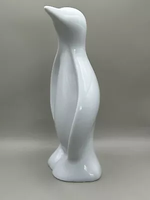Buy Naaman Vintage Israel White Porcelain Penguin Statue Bird Figurine • 10£