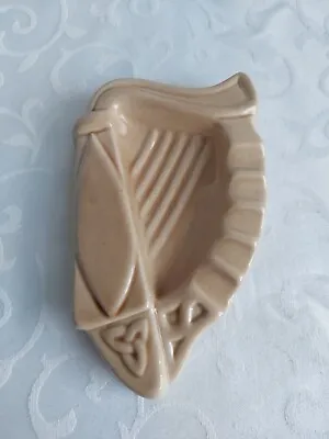 Buy Vintage Harp Shaped Ashtray By Arklow Pottery Made In Republic Of Ireland  • 15£