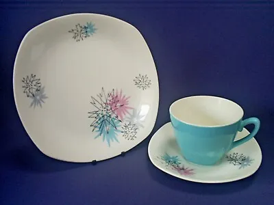 Buy 1960's VINTAGE RETRO MIDWINTER STYLECRAFT FASHION TRIO/CUP SAUCER & SIDE PLATE • 21.99£