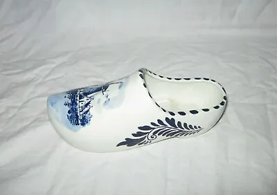 Buy Delft Handpainted Blue Windmill Scene Ceramic 7  Shoe Holland • 9.12£