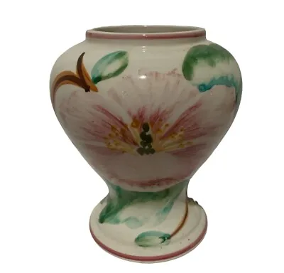 Buy Alcobaca Portugal Pottery Floral Vase  • 5.99£