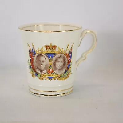 Buy James Kent 1937 GEORGE VI Coronation China Cup - MWD • 9.99£