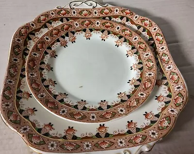 Buy Pre-owned STANLEY CHINA, Platter And Plate ENGLAND, Pre 1930’s, Excellent Condit • 21£