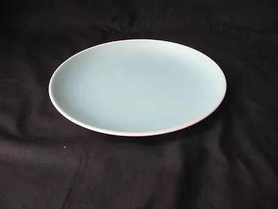 Buy Poole Pottery Twintone, 1 Medium 21cm Plate Ice Green ,good Pre Used Condition • 6.50£