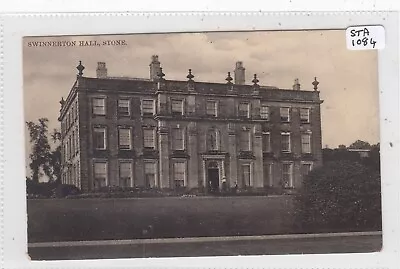 Buy STONE Staffordshire  Swinnerton Hall  Exterior  / Eccleshall 273 Duplex P/M 1906 • 5£