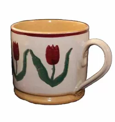 Buy Nicholas Mosse Pottery Irish Handcrafted Red Tulips Small 2.75”H Mug MINT • 33.20£