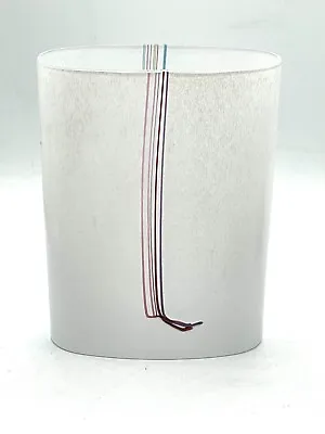 Buy Bertil Vallien Kosta Boda Vintage 70s Signed Swedish Art Glass Rainbow Vase • 80.51£