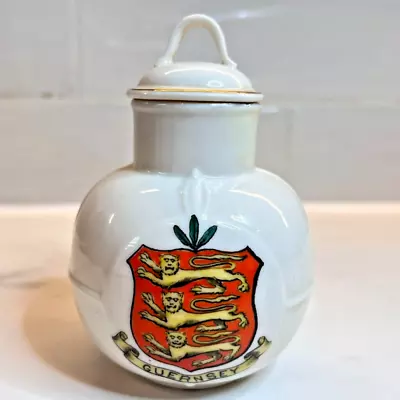 Buy WH Goss Crested China Guernsey Milk Can - Matching Crest Guernsey • 10£