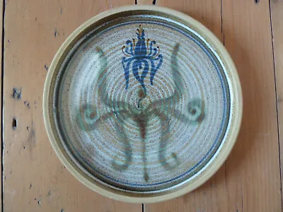 Buy Scottish Studio Pottery The Orkney Pottery Stoneware Plate Vintage • 12£