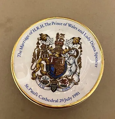Buy Wood And Sons Pln Dish Marriage Of HRH Prince Of Wales And Lady Diana Spencer • 2£