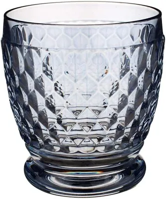 Buy Villeroy & Boch Boston Glass Tumbler 330ml (Blue) • 16.99£