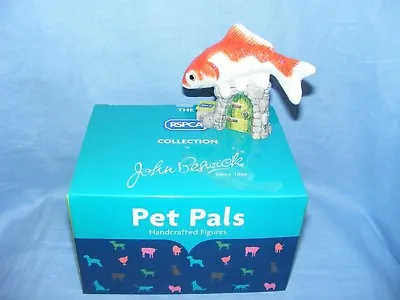 Buy John Beswick Goldfish JBDP3 New Boxed Figurine Birthday Present Gift RSPCA Pet • 24.95£