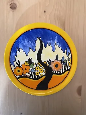 Buy Clarice Cliff Wedgwood 20cm Decorative Plate Limited Edition ‘Garden Blue’ • 20£