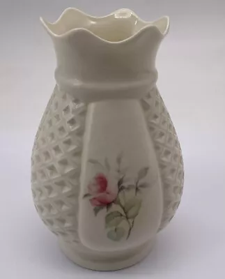 Buy Donegal - Fine Irish Parian China - Floral Scalloped  Rose Vase - Ireland • 12.50£