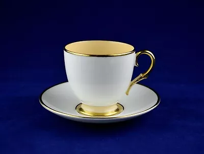 Buy PARAGON Vintage 1930's White, Gold & Cream Teacup & Saucer - PERFECT • 24.50£