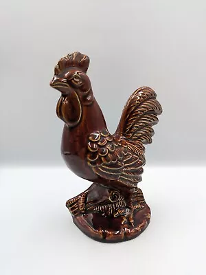 Buy Dartmouth England Ceramic Pottery Vintage Retro Brown Chicken Cockerel Rooster • 9.95£
