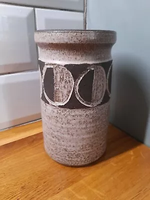 Buy Lovemose Danish Ceramic Vase MCM Incised Abstract Brutalist Pattern Scandi  60s • 40£