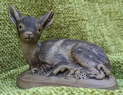 Buy Beautiful Poole Pottery Model Deer Fawn Signed (I Think) SD Marked Poole England • 11.99£